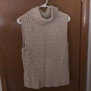 Sleeveless sweater